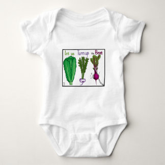 Let Us Turn Up the Beat Baby Bodysuit