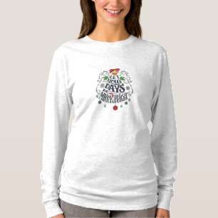 Let You Day BE Merry & Bright Women's Long Sleeve T-Shirt