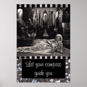 Let your compass guide you Customizable (Poster) Poster