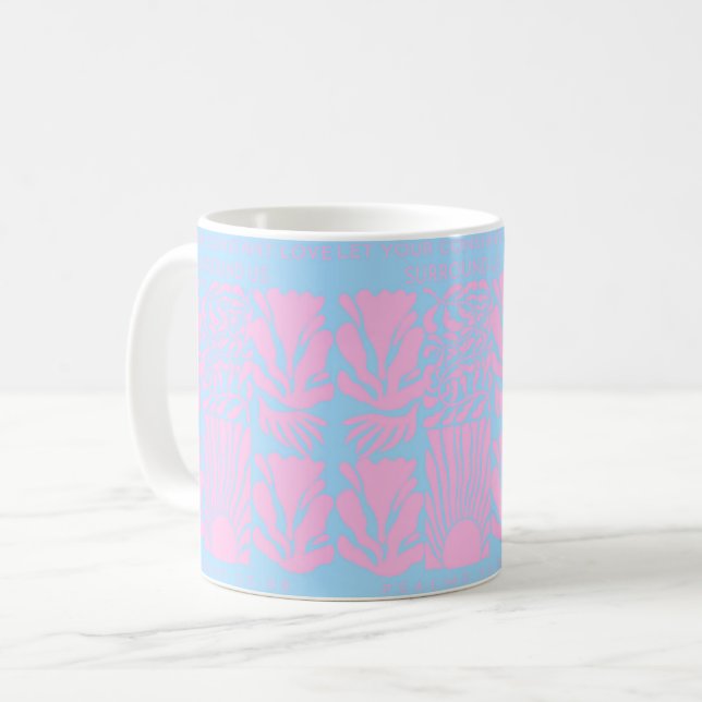 Let Your Constant Love Surround Us  Coffee Mug (Front Left)
