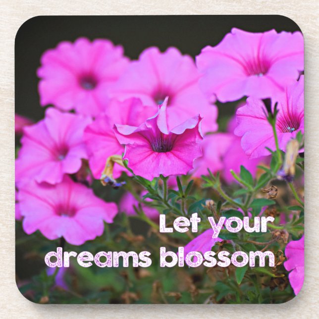 Let Your Dreams Blossom Coaster (Front)