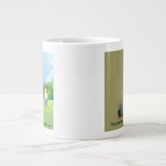 Let Your Dreams Grow Wild | Inspirational  Mug. Large Coffee Mug