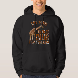 Let Your Faith Be Taller Than Your Fear Giraffe Zo Hoodie