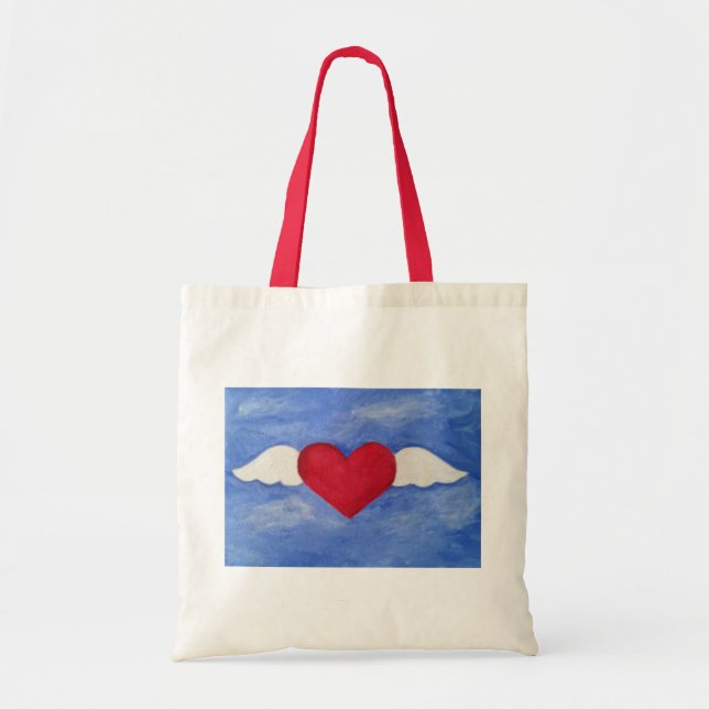Let your Heart Soar tote Bag (Front)