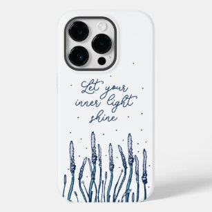 LET YOUR INNER LIGHT SHINE RELIGION FAITH QUOTE Case-Mate iPhone 14 PRO CASE