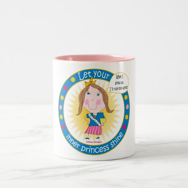 Let your inner princess shine Mug (Center)