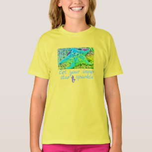 LET YOUR INNER STAR SPARKLE - STAR FISH - GIRL'S T-Shirt