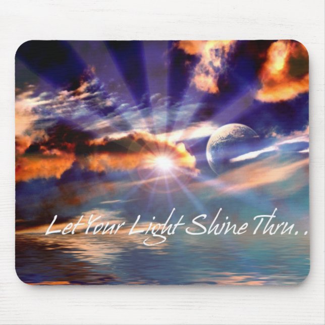 Let your light.. mouse mat (Front)