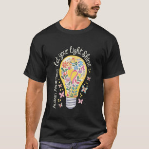 Let Your Light Shine Autism Awareness T-Shirt