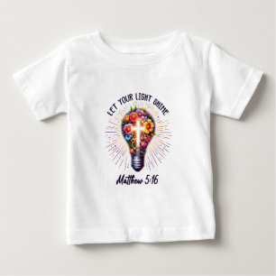Let Your Light Shine Baby T-Shirt