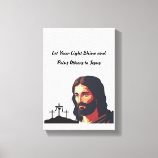 Let Your Light shine  Canvas Print