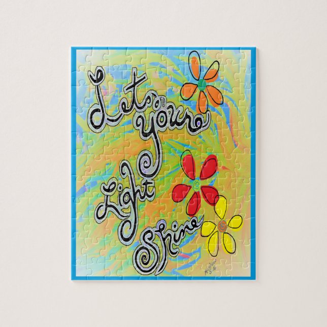 Let Your Light Shine Jigsaw Puzzle (Vertical)