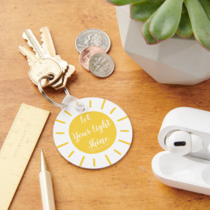 Let Your Light Shine Matthew 5:16 Keychain 