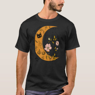 Let Your Light Shine Moon Flowers T-Shirt