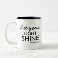 Let Your Light Shine Personalised Bible Christian