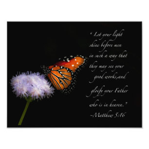 Let your light shine photo print