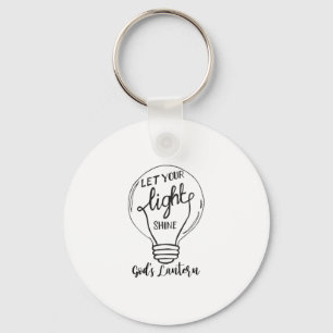 Let Your Light Shine with God's Lanterns Key Ring