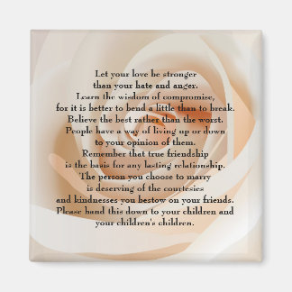 Let your love be stronger magnet