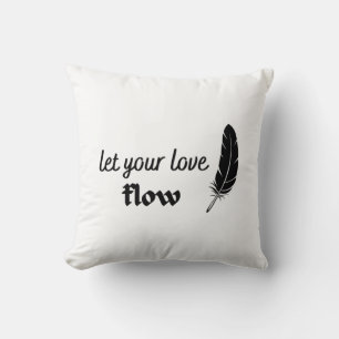 Let Your Love Flow Cushion