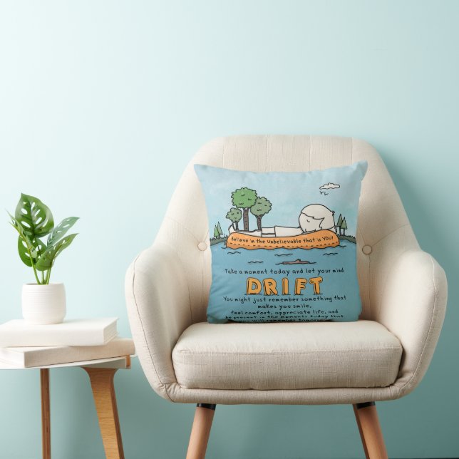 Let Your Mind Drift Cushion (Chair)