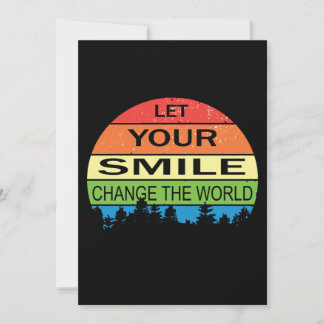 Let Your Smile Change The World 5 - Valentines Day Holiday Card