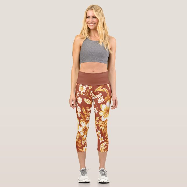 Let Your Style Blossom Capri Leggings (Front)