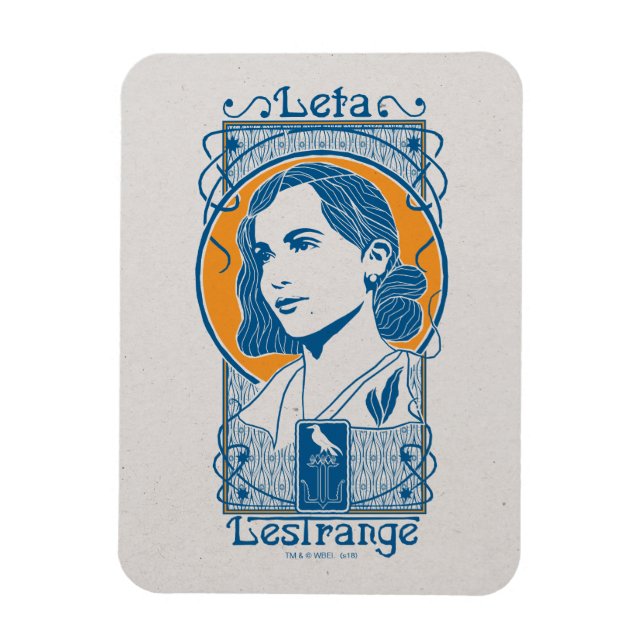 Leta Lestrange Illustration Magnet (Vertical)