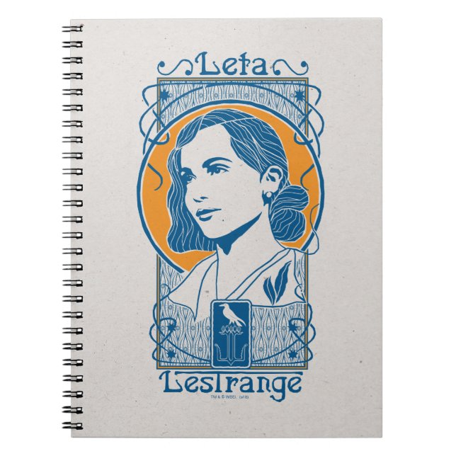Leta Lestrange Illustration Notebook (Front)