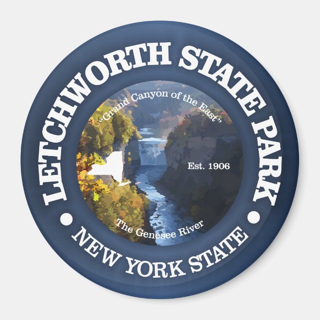 Letchworth SP Magnet (Front)