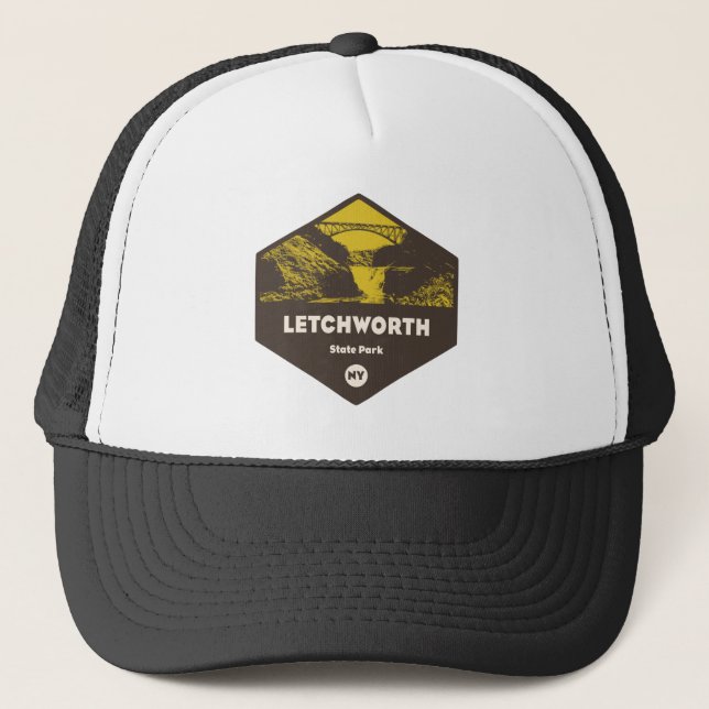 Letchworth State Park New York Trucker Hat (Front)