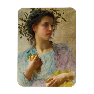 l'ete (Summer) by William-Adolphe Bouguereau Magnet
