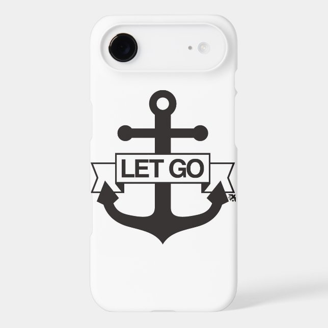 LETGOdwork Anchor iPhone 4 Case (Back)
