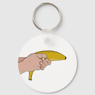 Lethal banana key ring