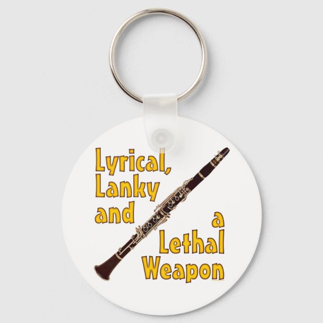 Lethal Clarinet Key Ring (Front)