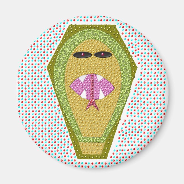 Lethal Egyptian Cobra Magnet (Front)