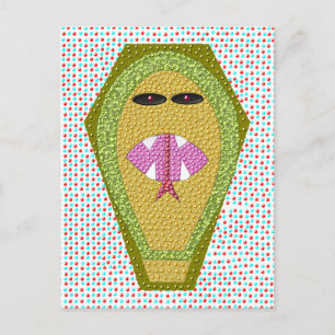 Lethal Egyptian Cobra Postcard
