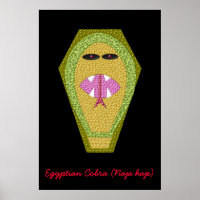 Lethal Egyptian Cobra Print