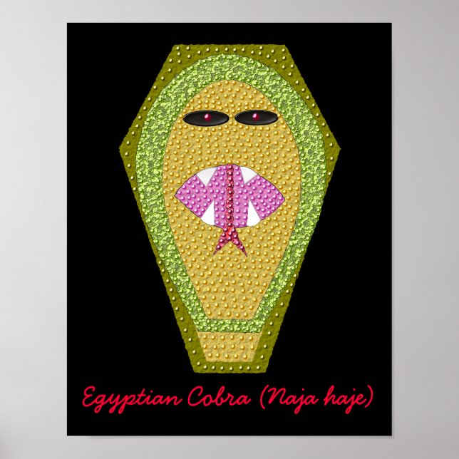 Lethal Egyptian Cobra Print (Front)