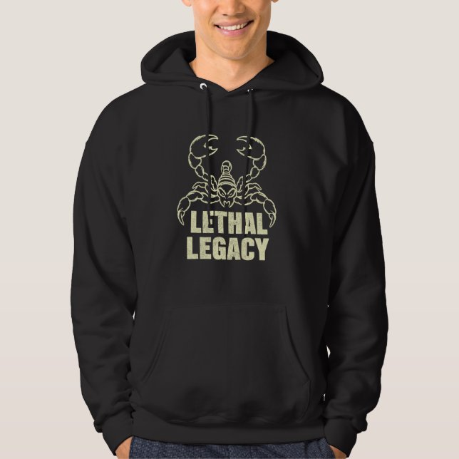Lethal Legacy Scorpion Hoodie (Front)