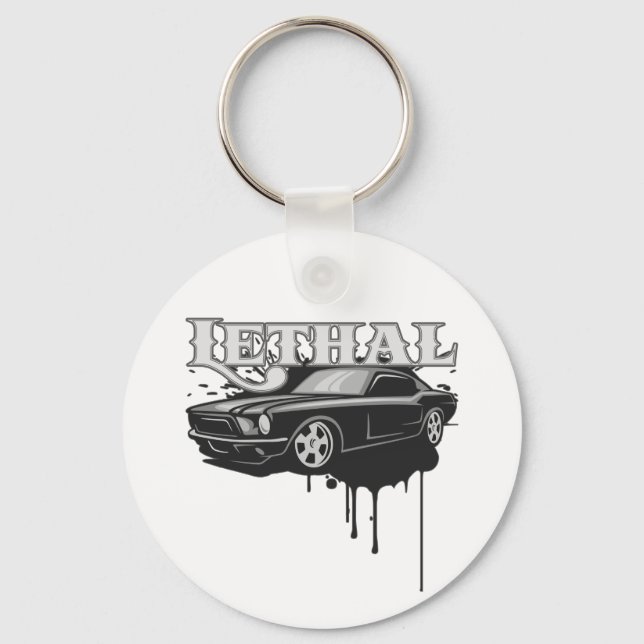 Lethal Muscle Car Key Ring (Front)