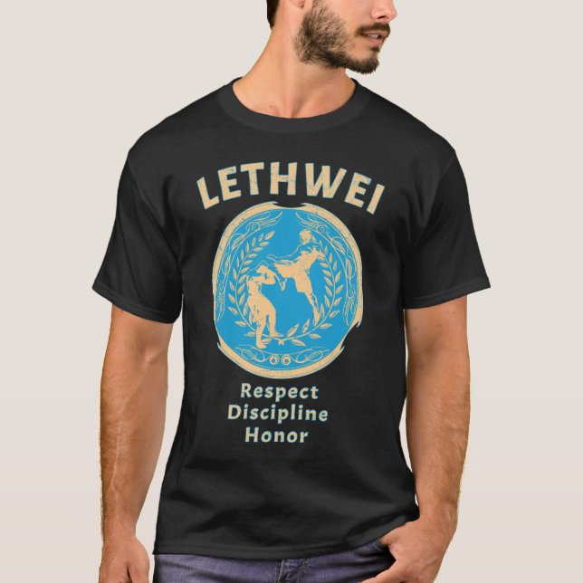 Lethwei Burmese Boxing T-Shirt (Front)