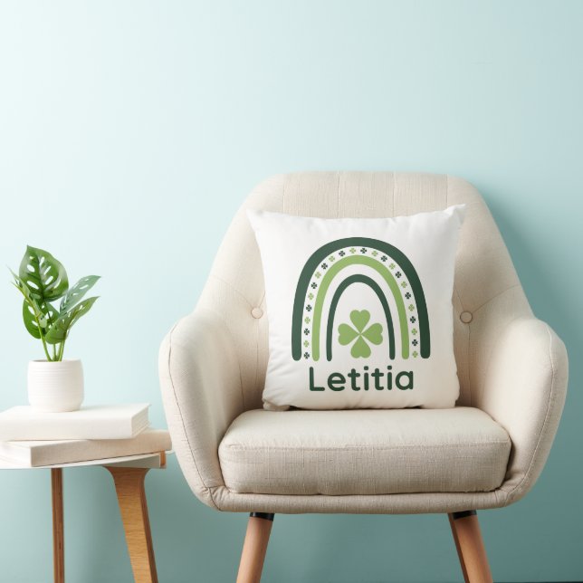 Letitia Clover Boho Rainbow Cushion (Chair)