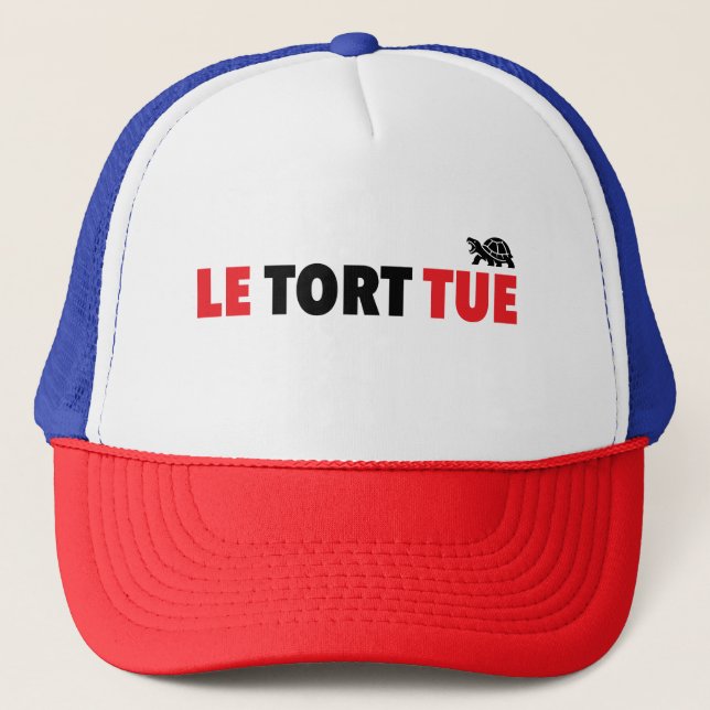 LeTortTue Trucker Hat (Front)