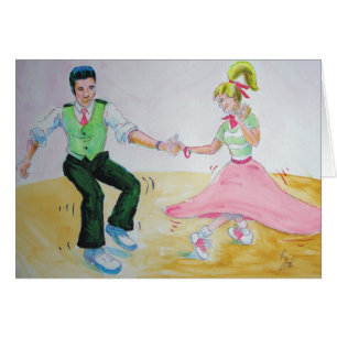 lets all do the twist swing dancers