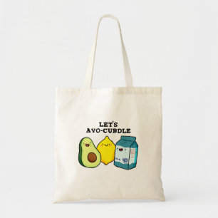 Let's Avo-Curdle Funny Food Pun Tote Bag