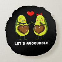 Let's Avocuddle Cute Avocado Vegan Joke