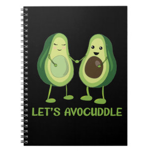Let's Avocuddle - Funny Avocado Pun Notebook