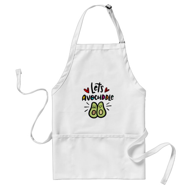 Let's Avocuddle Standard Apron (Front)