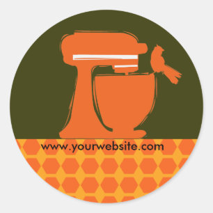 Let's Bake Bakery Baker Personal Chef Cook Classic Round Sticker