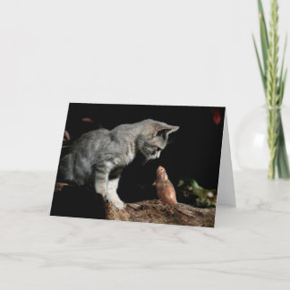 Let's be friends card